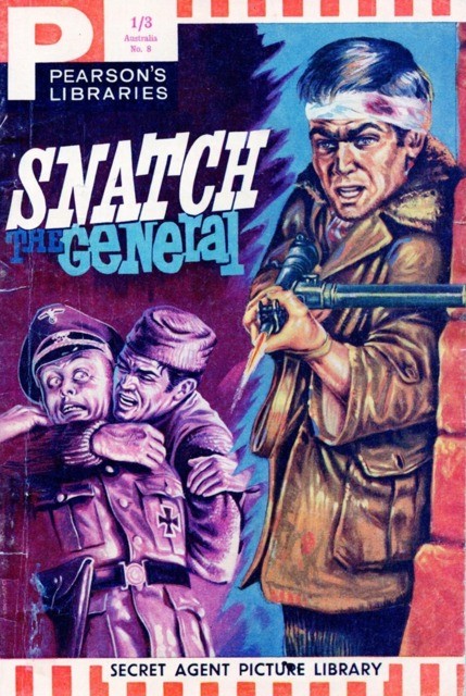 Secret Agent Picture Library #8 comic cover