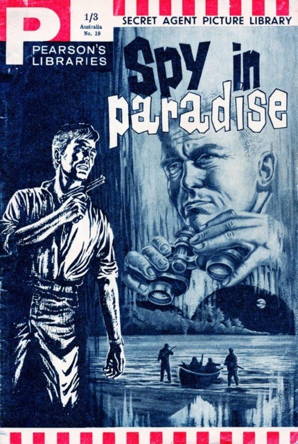 Secret Agent Picture Library #19 comic cover