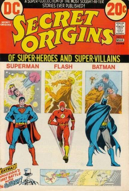 Secret Origins Vol 1 #1 comic cover