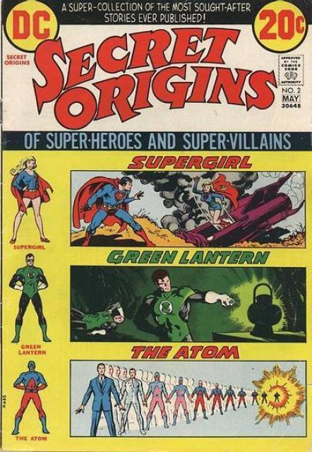 Secret Origins Vol 1 #2 comic cover