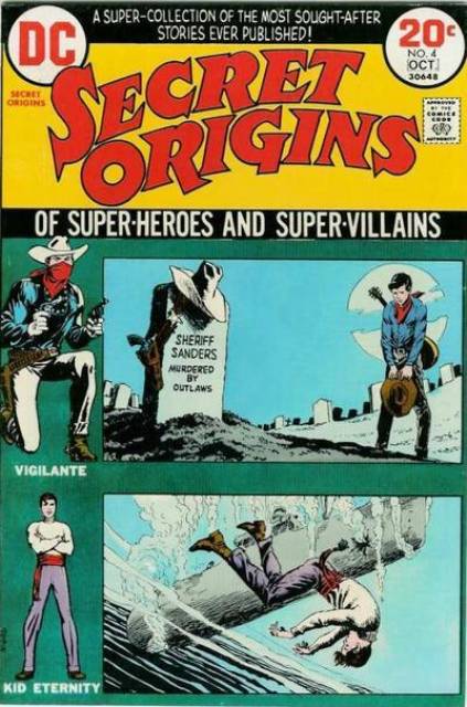 Secret Origins Vol 1 #4 comic cover