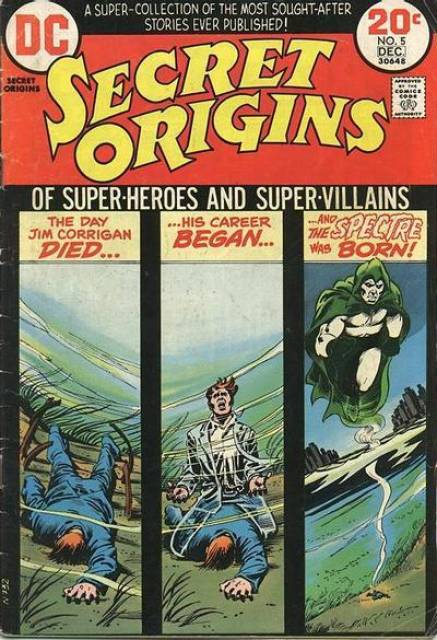 Secret Origins Vol 1 #5 comic cover
