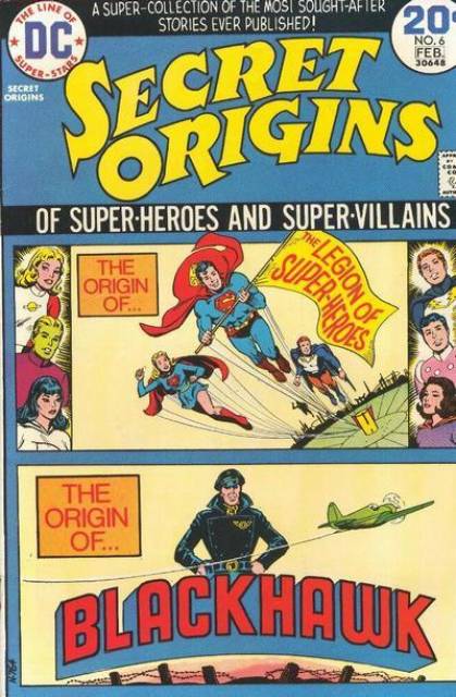 Secret Origins Vol 1 #6 comic cover