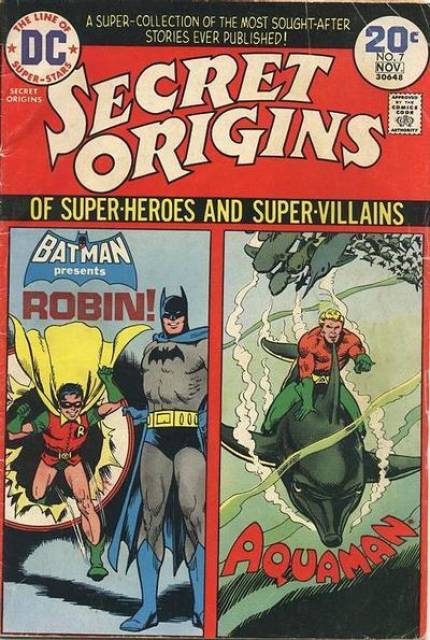 Secret Origins Vol 1 #7 comic cover