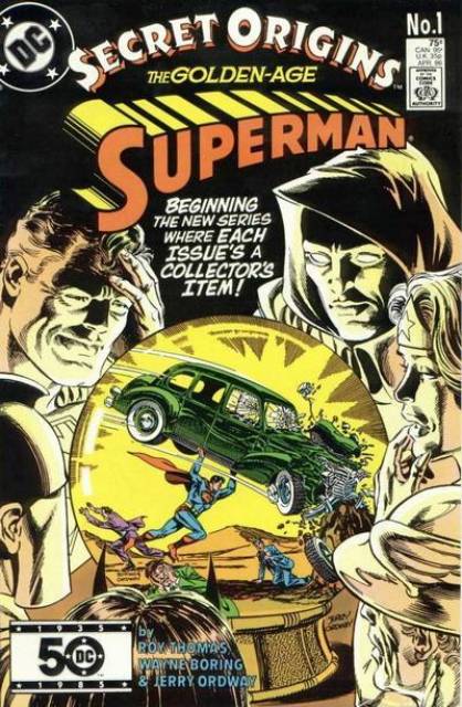 Secret Origins Vol 2 #1 comic cover