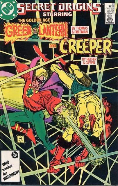 Secret Origins Vol 2 #18 comic cover