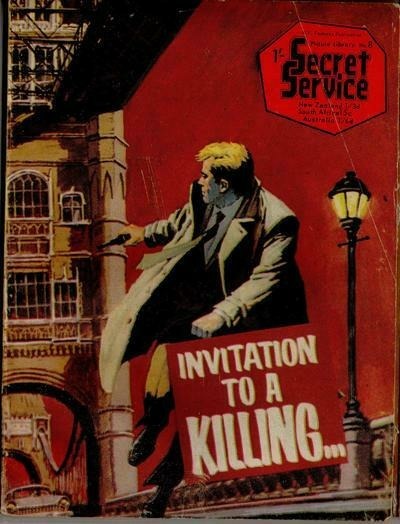 Secret Service Picture Library #8 comic cover