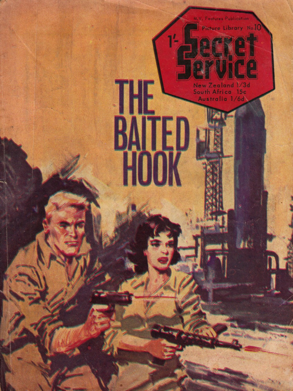 Secret Service Picture Library #10 comic cover