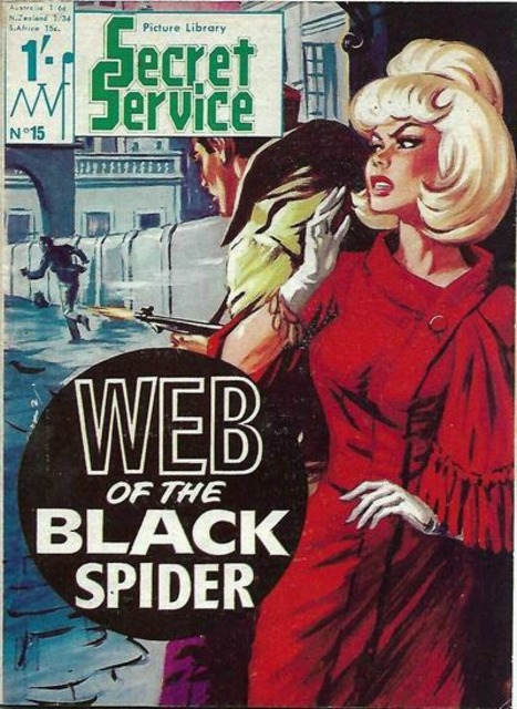 Secret Service Picture Library #15 comic cover