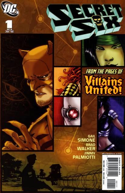 Secret Six Vol 2 #1 comic cover