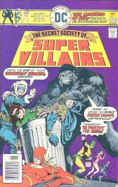 Secret Society of Super Villain #1 comic cover