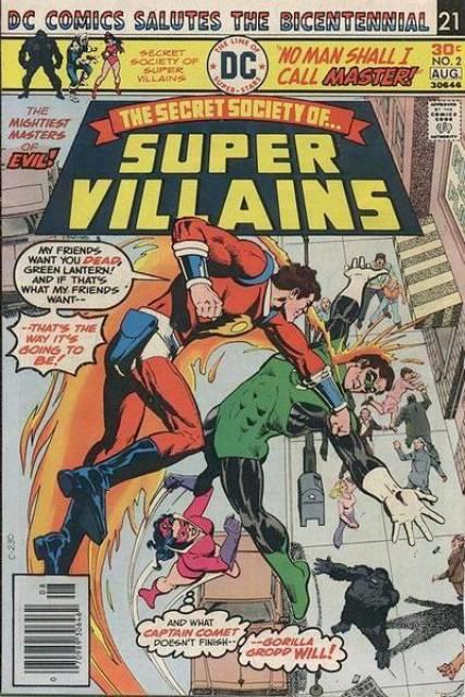 Secret Society of Super Villain #2 comic cover