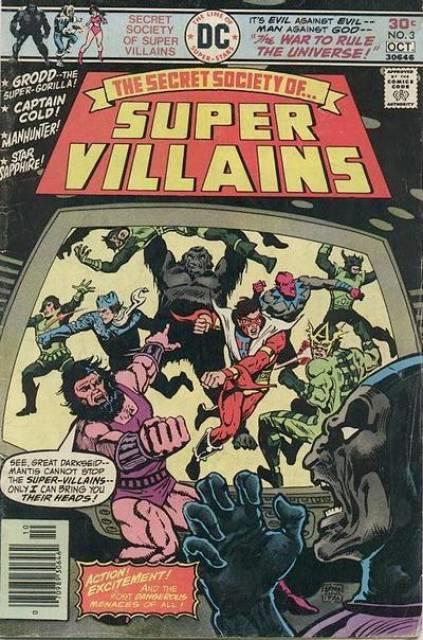 Secret Society of Super Villain #3 comic cover