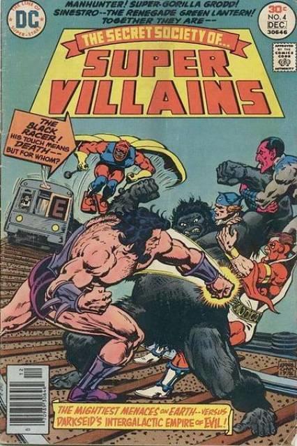 Secret Society of Super Villain #4 comic cover