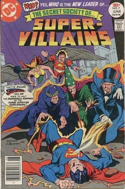 Secret Society of Super Villain #7 comic cover