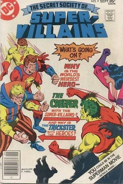 Secret Society of Super Villain #9 comic cover