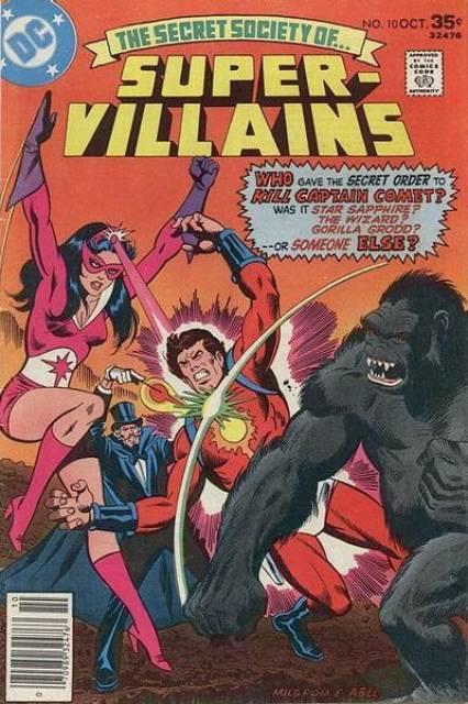 Secret Society of Super Villain #10 comic cover
