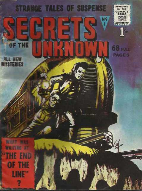 Secrets of the Unknown #1 comic cover