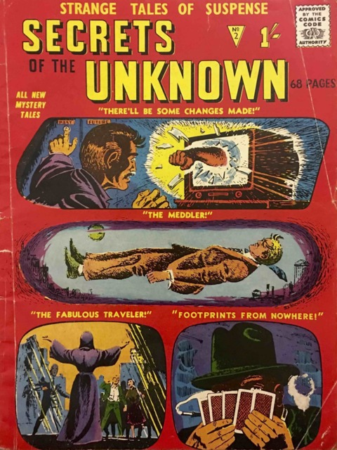 Secrets of the Unknown #2 comic cover