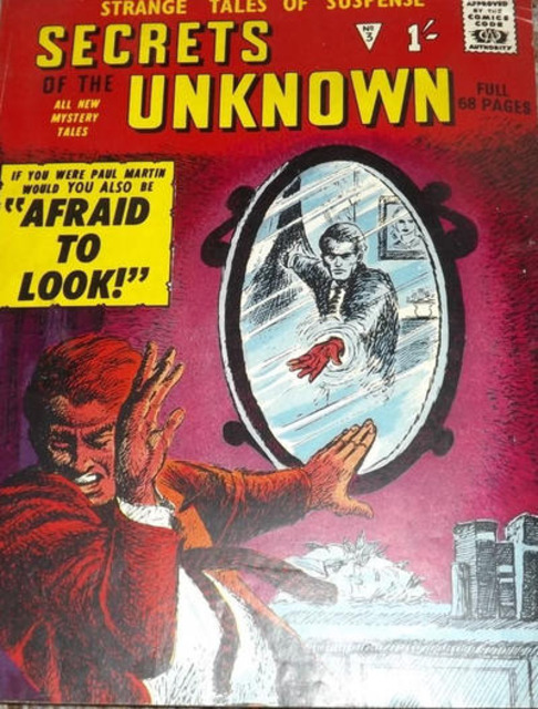 Secrets of the Unknown #3 comic cover