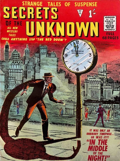 Secrets of the Unknown #4 comic cover
