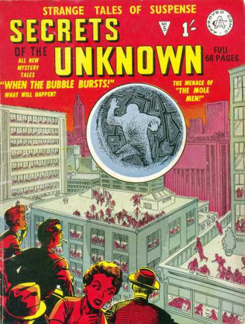 Secrets of the Unknown #5 comic cover