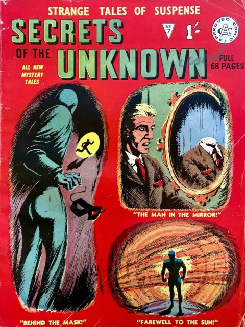 Secrets of the Unknown #7 comic cover