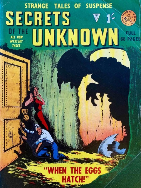 Secrets of the Unknown #8 comic cover