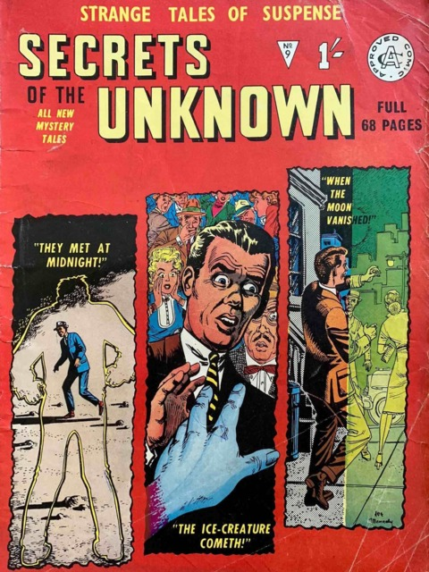 Secrets of the Unknown #9 comic cover