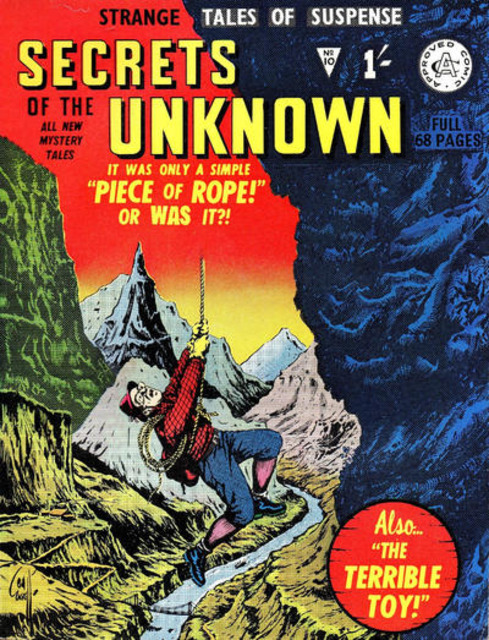 Secrets of the Unknown #10 comic cover