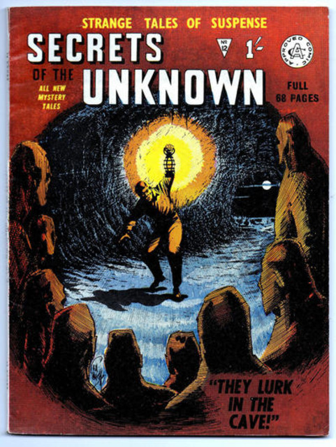 Secrets of the Unknown #12 comic cover