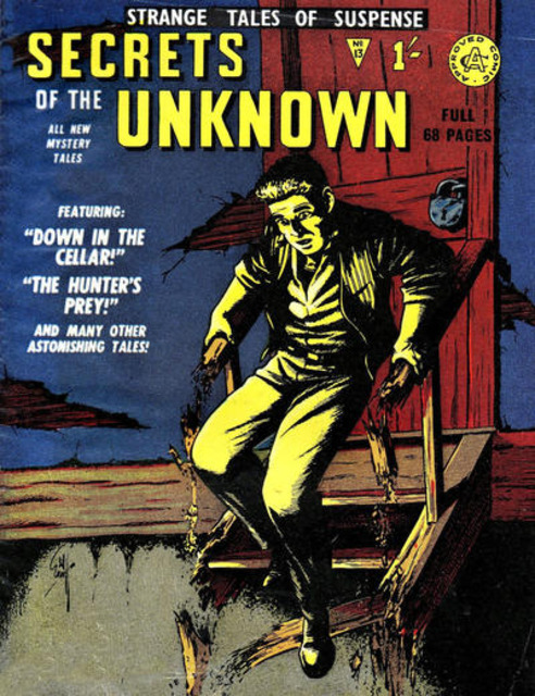 Secrets of the Unknown #13 comic cover