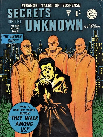 Secrets of the Unknown #14 comic cover