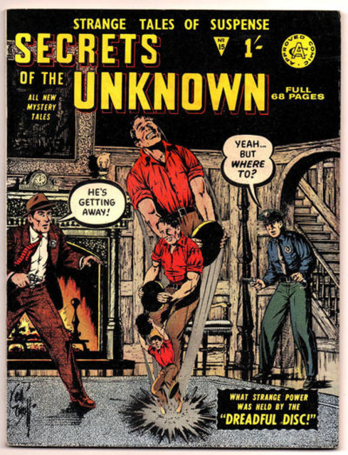 Secrets of the Unknown #15 comic cover