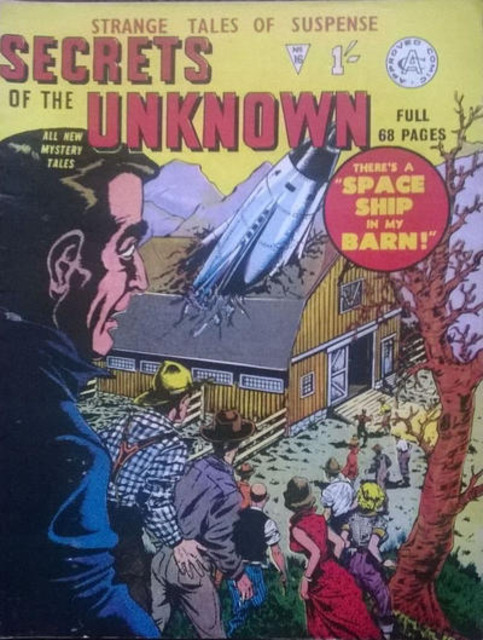 Secrets of the Unknown #16 comic cover