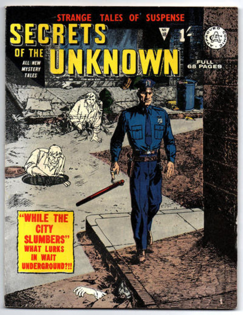 Secrets of the Unknown #18 comic cover