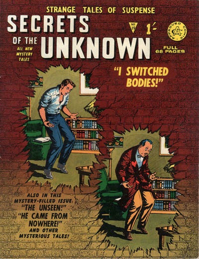 Secrets of the Unknown #19 comic cover