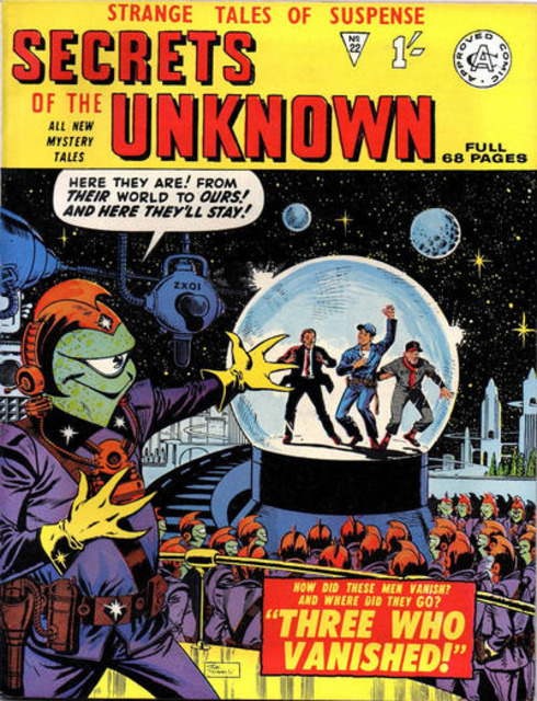 Secrets of the Unknown #22 comic cover