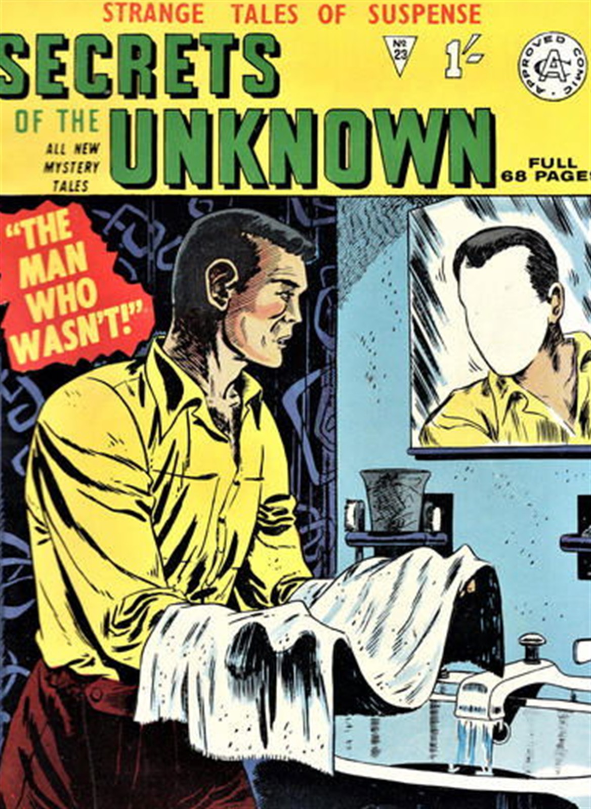 Secrets of the Unknown #23 comic cover