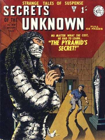Secrets of the Unknown #24 comic cover