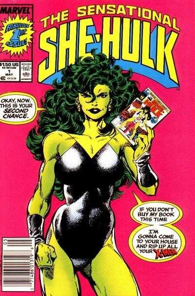 Sensational She Hulk #1 comic cover