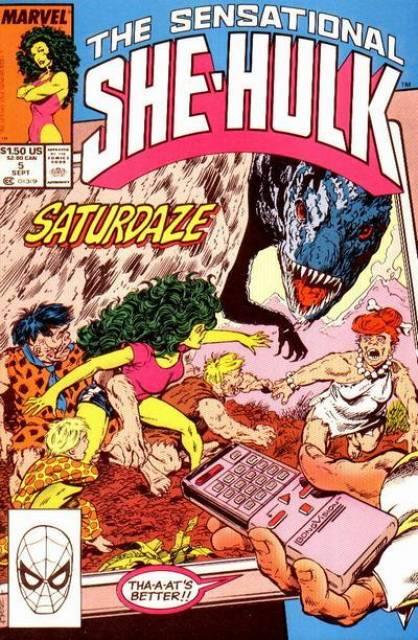 Sensational She Hulk #5 comic cover
