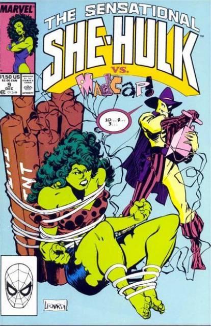 Sensational She Hulk #9 comic cover