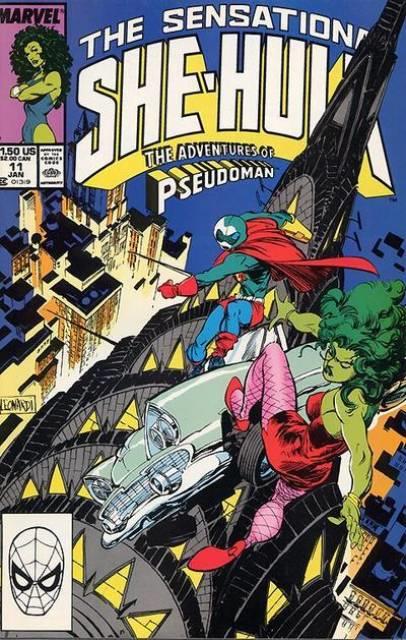 Sensational She Hulk #11 comic cover
