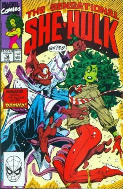 Sensational She Hulk #13 comic cover