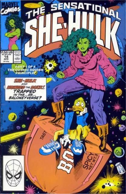 Sensational She Hulk #14 comic cover