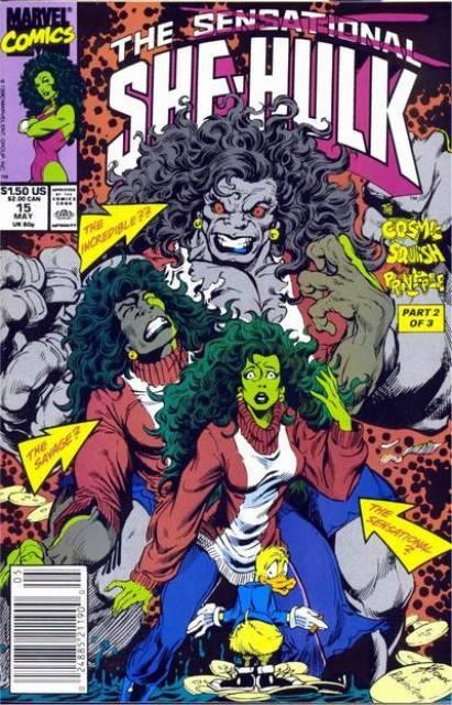 Sensational She Hulk #15 comic cover