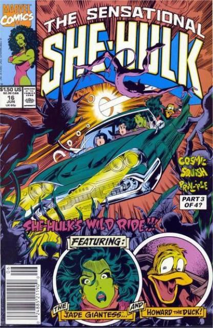 Sensational She Hulk #16 comic cover