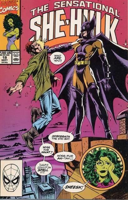 Sensational She Hulk #19 comic cover