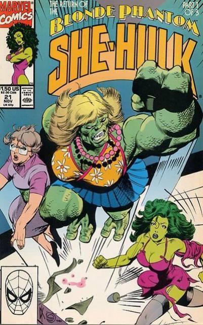 Sensational She Hulk #21 comic cover